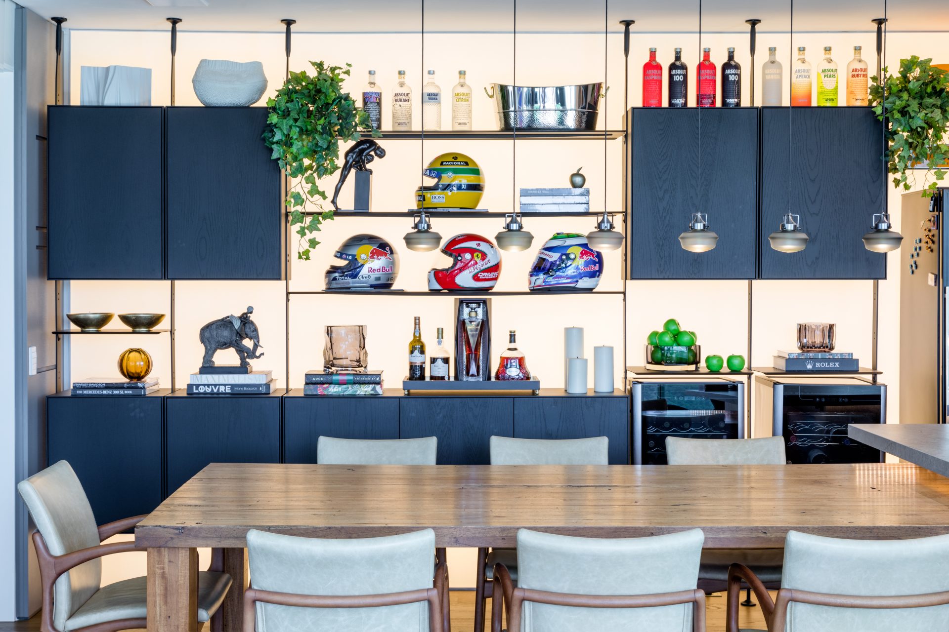 Painel com tela tensionada em escritório, projeto Delpizzo Arquitetura by Tensoflex
