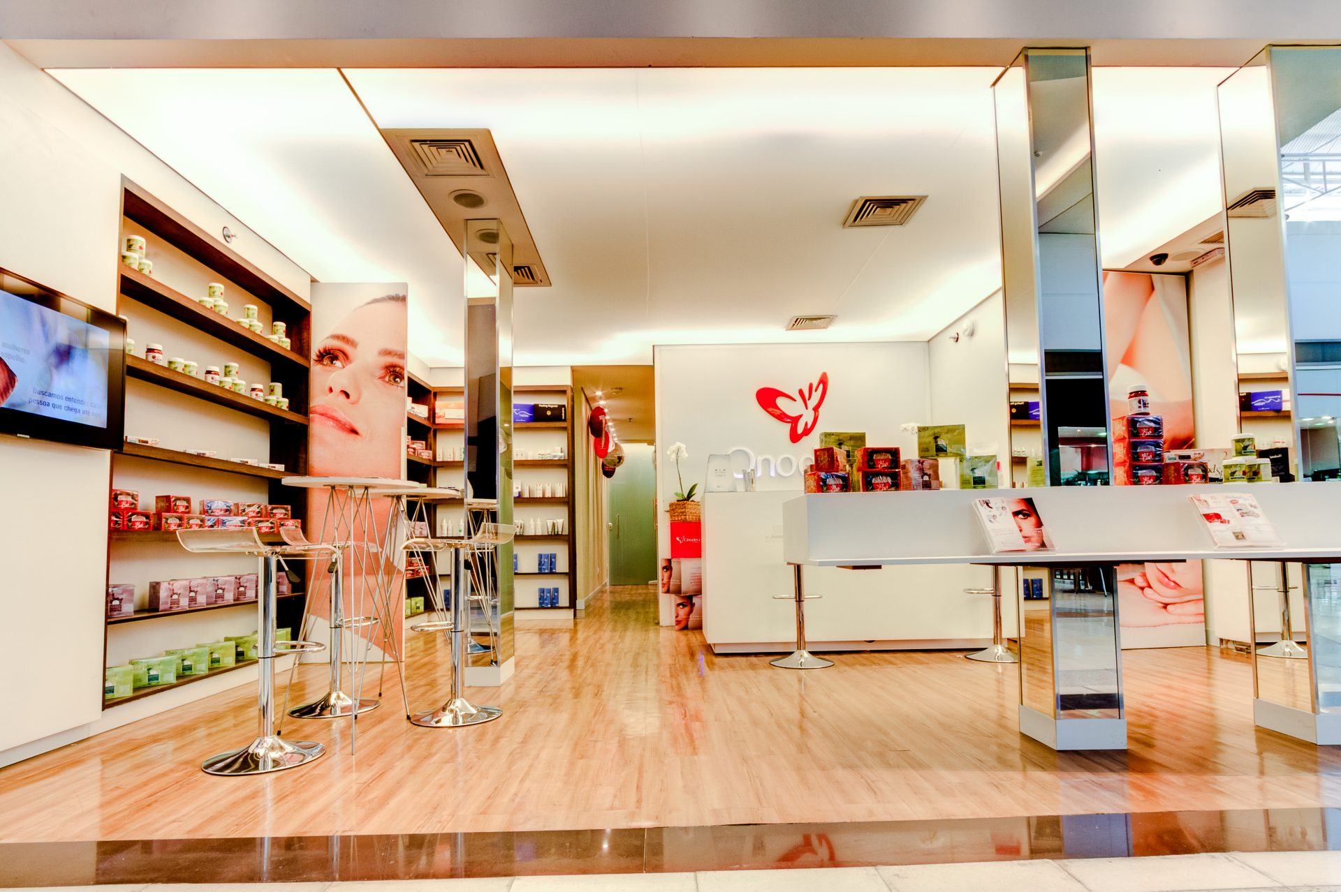 Tela tensionada loja Onodera SP by Tensoflex